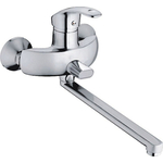 Смеситель для ванны Haiba HB21 универсальный, хром (HB2221)