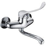 Смеситель для кухни Haiba HB54 настенный, хром (HB4654)