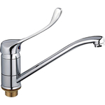 Смеситель для кухни Haiba HB54 медицинский, хром (HB4954)