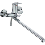 Смеситель для ванны Haiba HB13 универсальный, хром (HB2213)