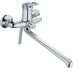 Смеситель для ванны Haiba HB15 универсальный, хром (HB2215)