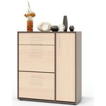 Тумба СОКОЛ ТП-4 венге/беленый дуб