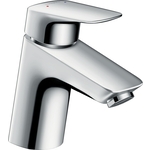 Смеситель для раковины Hansgrohe Logis с донным клапаном, хром (71070000)