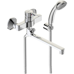 Смеситель для ванны Vidima Логик с душем, хром (BA280AA)