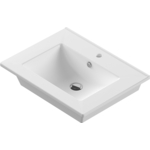 Раковина мебельная Sanita luxe Quadro 60х47 (WB.FN/Quadro/60-C/WHT.G/S1)