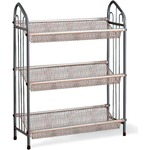 Полка для обуви Sheffilton X-501 серебро