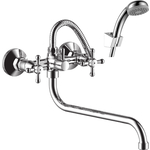 Смеситель для ванны Rossinka Silvermix с душем, хром (Y02-82)