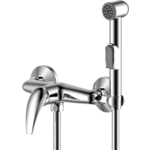 Гигиенический душ Rossinka Silvermix с гигиенической лейкой, хром (Y25-52)
