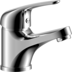 Смеситель для раковины Rossinka Silvermix хром (Y40-11)