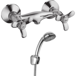 Смеситель для душа Rossinka Silvermix с душем, хром (Q02-41)