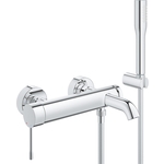 Смеситель для ванны Grohe Essence+ с душевым гарнитуром (33628001)