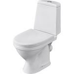 Унитаз-компакт Santeri Прайм Стандарт с сиденьем (1.P205.4.S00.00B.F)