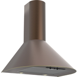 Вытяжка Elikor Эпсилон 60П-430-П3Л медный антик/золотой кант
