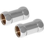 Комплект подключений Luxon гайка / гайка 1"х3/4", 2 штуки (730SCH1005)