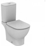 Унитаз-компакт безободковый Ideal Standard Tesi AquaBlade с сиденьем микролифт (T008701, T356801, T352701)