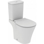 Унитаз-компакт безободковый Ideal Standard Connect Air AquaBlade Cube с сиденьем микролифт (E009701, E073401, E036601)