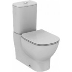 Унитаз-компакт безободковый Ideal Standard Tesi AquaBlade с сиденьем микролифт (T008201, T356801, T352701)