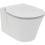 Унитаз подвесной безободковый Ideal Standard Connect Air AquaBlade с сиденьем микролифт (E005401, E036601)