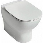 Унитаз приставной безободковый Ideal Standard Tesi AquaBlade с сиденьем микролифт (T007701, T352701)