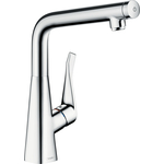 Смеситель для кухни Hansgrohe Metris Select сталь (14883000)