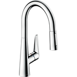 Смеситель для кухни Hansgrohe Talis с выдвижным изливом, хром (72813000)