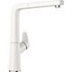Смеситель для кухни Blanco Avona-S выдвижной излив, белый (521280)