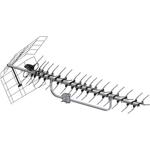 Антенна телевизионная РЭМО BAS X1174 MIDI-DX (наружная, активная, 36 дБ) серая