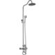 Душевая система ZorG Antic со смесителем, серебро (A 403DS-SL)