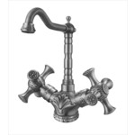 Смеситель для кухни ZorG Antic серебро (A 7005K-SL)