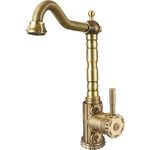 Смеситель для кухни ZorG Antic бронза (A 109K-BR)