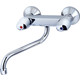 Смеситель для кухни Kaiser Topaz настенный, хром (17066)