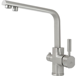 Смеситель для кухни Kaiser Decor под фильтр, серебро Silver (40144-5)