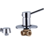 Смеситель для душа Kaiser Merkur скрытый монтаж, хром (26017)