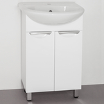 Тумба под раковину Style line Жасмин 55 белая (ЛС-00000033)