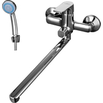 Смеситель для ванны Rossinka Silvermix с душем, хром (RS31-32)