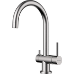 Смеситель для кухни Omoikiri Yamada BN под фильтр, нержавеющая сталь (4994225)