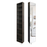 Поворотный зеркальный шкаф Shelf.On Лупо Шелф венге лево