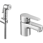 Смеситель для раковины Jacob Delafon July с гигиеническим душем, хром (E16319-4-CP)