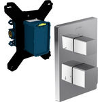 Термостат для ванны Jacob Delafon Modulo встраиваемый, с механизмом (E98733-CP, 98699D-NF)