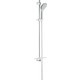 Душевой гарнитур Grohe Euphoria Mono с полочкой, 90 см, хром (27267001)