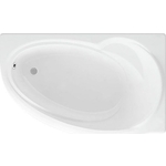 Акриловая ванна Aquatek Бетта 170х100 правая, фронтальная панель, разборный каркас, слив-перелив (BET170-0000100)