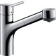 Смеситель для кухни Hansgrohe Talis S с выдвижным изливом, хром (32841000)