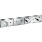 Термостат для ванны Hansgrohe RainSelect на три выхода, для механизма 15311180, хром (15356000)