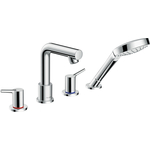 Смеситель на борт ванны Hansgrohe Talis S для механизма 13444180, хром (72418000)