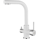 Смеситель для кухни Paulmark Essen под фильтр, матовый белый (Es213011-431)