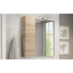 Зеркало-шкаф Comforty Тромсе 80 дуб сонома (00004142222)