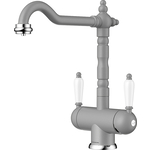 Смеситель для кухни Omoikiri Amagasaki GR ленинградский серый (4994232)