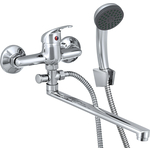 Смеситель для ванны Славен Прораб универсальный, хром (СЛ-ОД-П31)