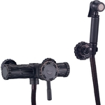 Гигиенический душ Lemark Jasmine с гигиеническим набором, черная бронза (LM6618ORB)