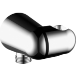 Подключение для шланга Lemark с держателем, хром (LM8084C)